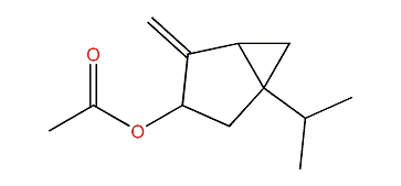 cis-1-Isopropyl-4-methylenebicyclo[3.1.0]hexan-3-yl acetate